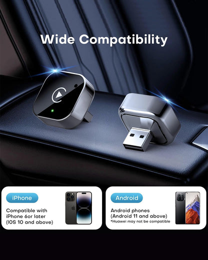 Found™ Wireless Carplay & Android Auto Device